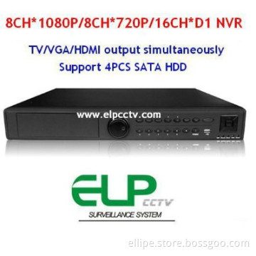 Enhancement 8CH*1080p/8CH*720p/16CH*D1 Series NVR Elp-8008f-Pl